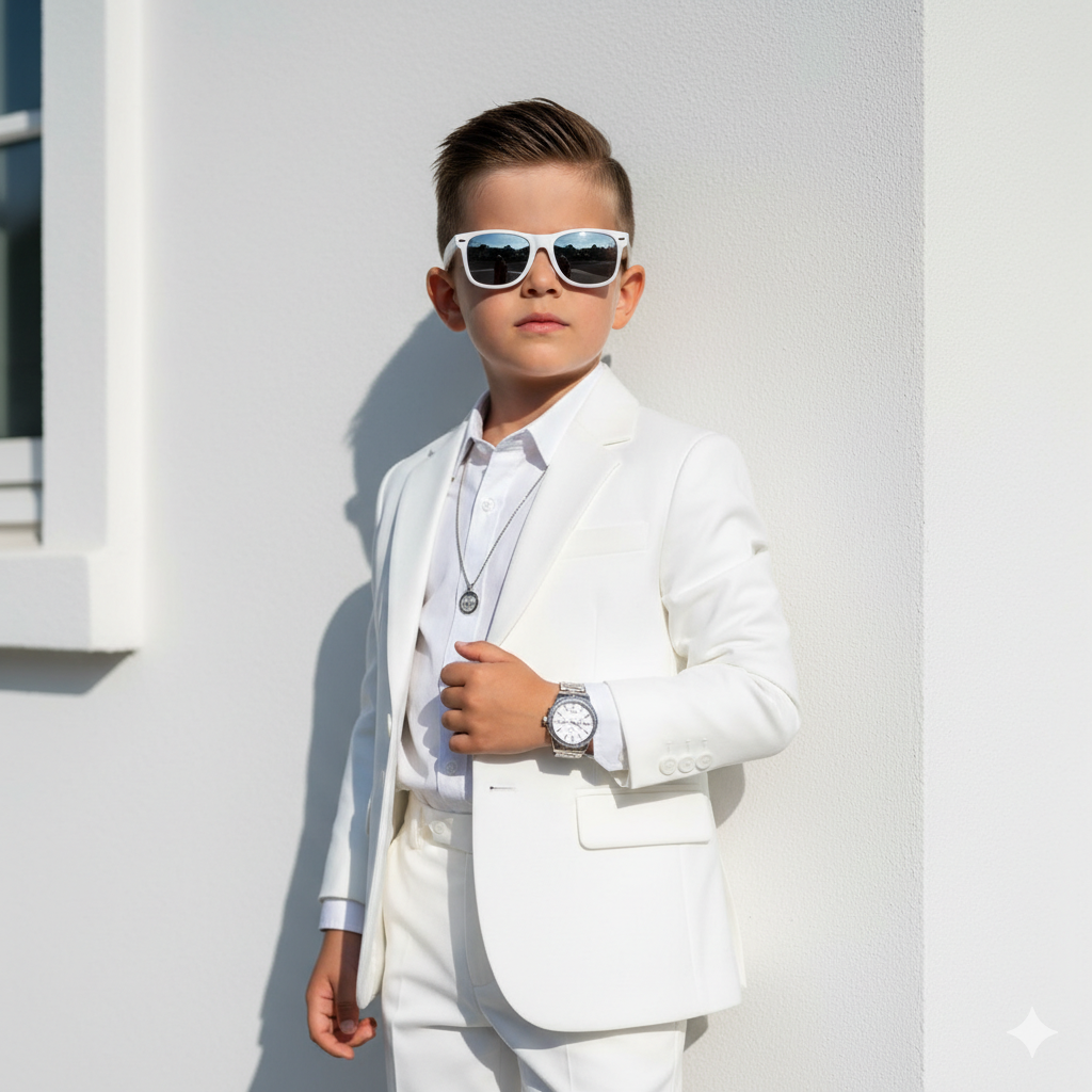 High-Fashion Kid Editorial